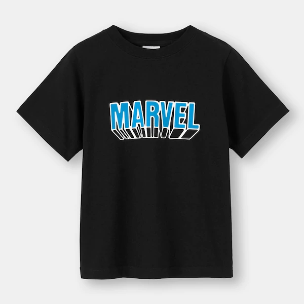 KIDS(男女兼用)グラフィックT(半袖)MARVEL 990円+税