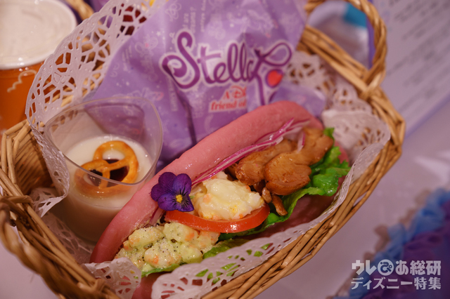 ニューヨーク・デリのおすすめセット、スーベニアランチケース付き 2,110円|チキンとアボカドシュリンプのサンド、ポテトの冷製クリームスープ、ソフトドリンクのチョイス|ステラ・ルー|2017年3月30日(木)発売|ニューヨーク・デリ(2017年8月31日まで)