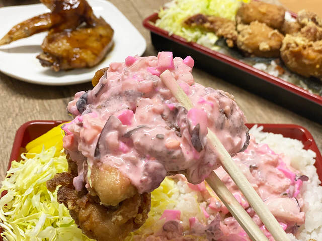 【中津からあげ名人　おお丘】重みがすごい！