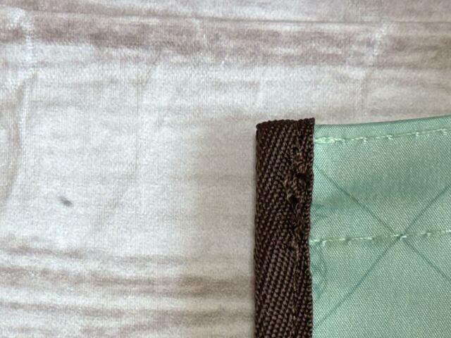 ミントグリーンとブラウンの配色がかわいすぎる〜！