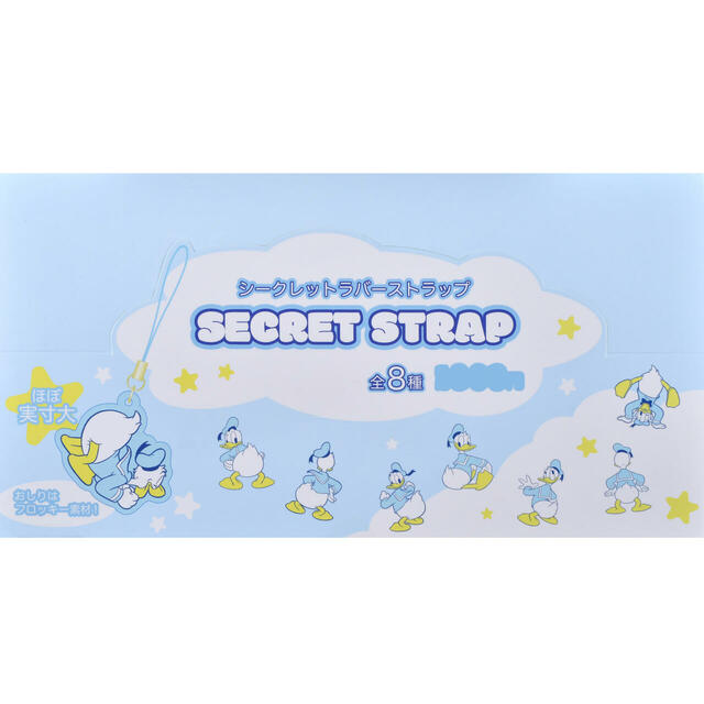 ドナルド シークレットストラップ DONALD MOKOMOKO BIRTHDAY 900円