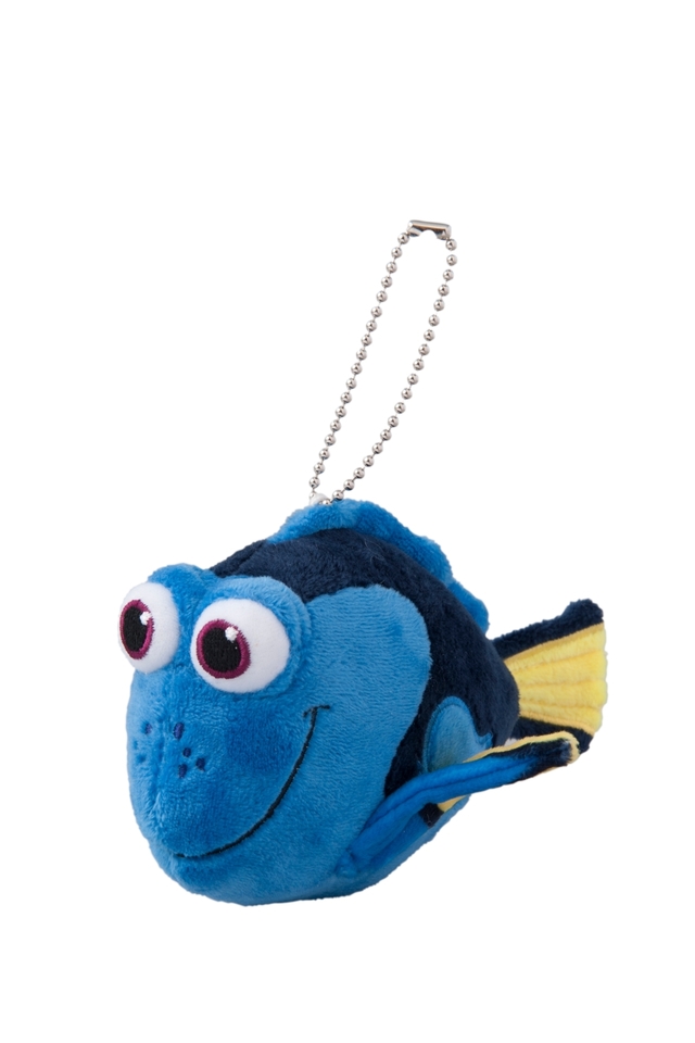 ぬいぐるみバッジ（ドリー） 1,200円｜高さ約9×幅約15.5×奥行き約6cm｜2017年4月24日（月）発売｜エンポーリオ｜東京ディズニーシー「ニモ&フレンズ・シーライダー」