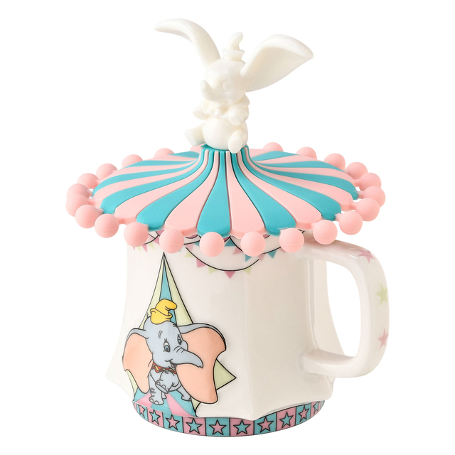 ディズニー ダンボ カップカバー  ピンク×ブルー／ピンク×グリーン 1,000円｜Francfranc