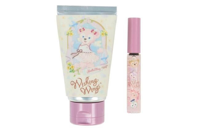 ハンドクリーム＆リップエッセンス 2,900円｜ダッフィー＆フレンズの「ウィッシング・ウィングス」グッズ｜販売店舗：東京ディズニーシー「マクダックス・デパートメントストア」｜発売日：2025年8月28日（木）