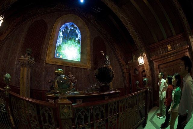 タワー・オブ・テラーの内部