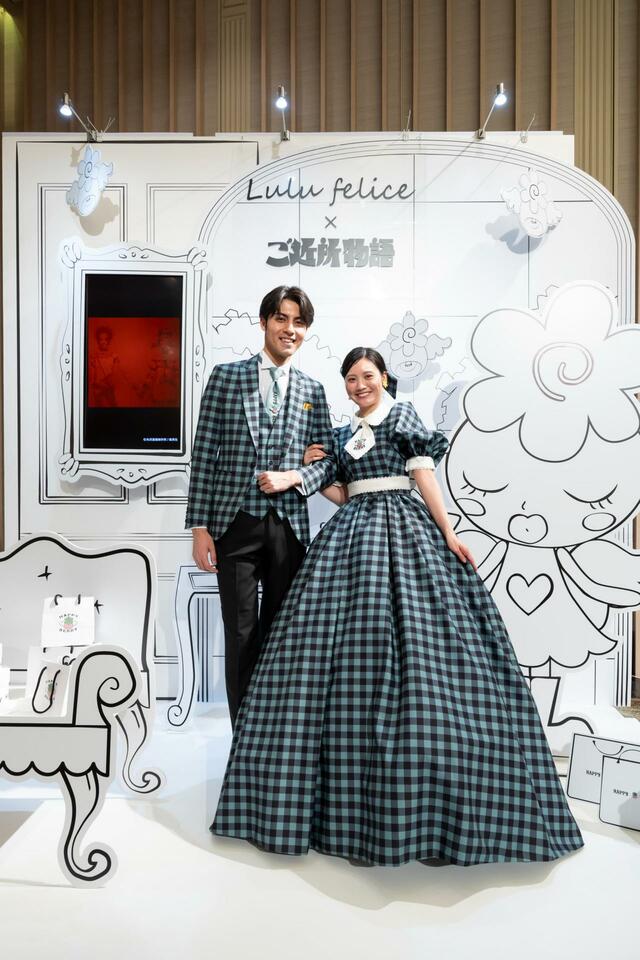 「Lulu felice×ご近所物語」新作ウェディングドレス LU-1008_Green LU-2008_Green