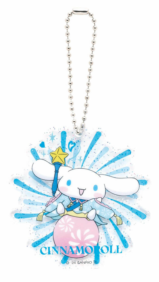 ラメアクリルチャーム賞｜Happyくじ「Sanrio characters HANABI 2024」