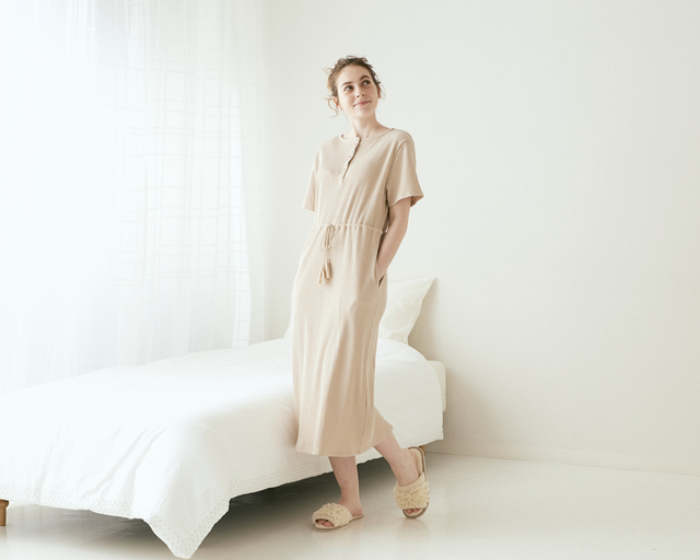 Francfranc（フランフラン）リブ ワンピース