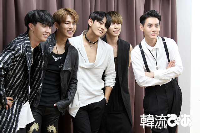 MYNAME＠『韓流ぴあ』取材中