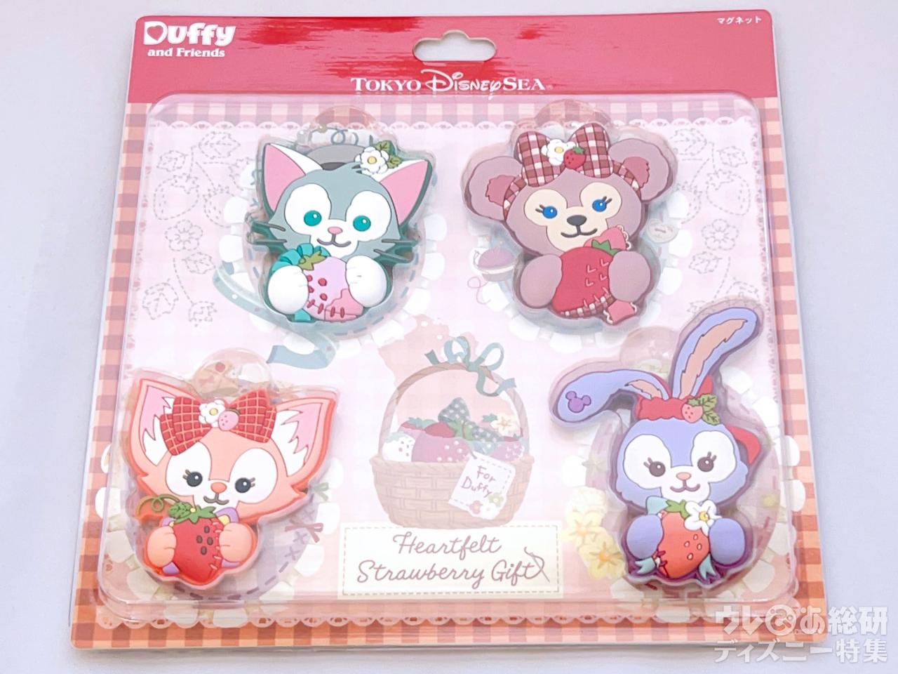 ダッフィーフレンズ　ハートフルストロベリーギフト　ハンカチ　マグネット 東京ディズニーリゾート】「ダッフィー最新グッズ」大人気の理由は