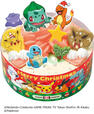 ポケモン クリスマス アイスクリームケーキ 【価格】4,400円【「Happy ICE CREAM CHRISTMAS ハッピー アイスクリーム クリスマス」】
