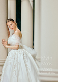 【Myth Mock Moon（ミスモックムーン）】新作ウェディングドレス：MMM0189_Offwhite