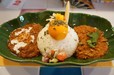 あいがけカレー＋スパイス煮玉子1.050円 スパイスカレー43 