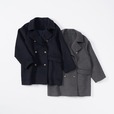【Afternoon Tea LIVING×LEE】コクーンPコート(ネイビー/グレー) 各¥22,000