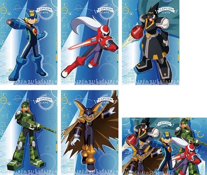 カプコンカフェ】ロックマンエグゼシリーズとのコラボ開催！限定グッズ