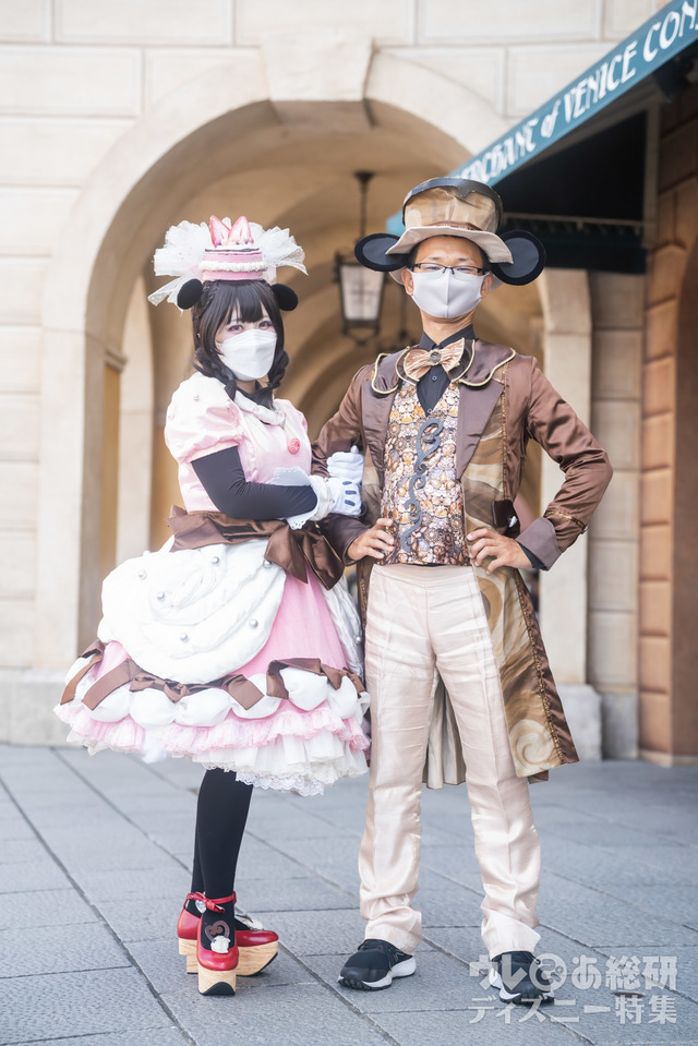 Dハロ 全身仮装 2022「テーブル・イズ・ウェイティング」ミッキーマウス&ミニーマウス
