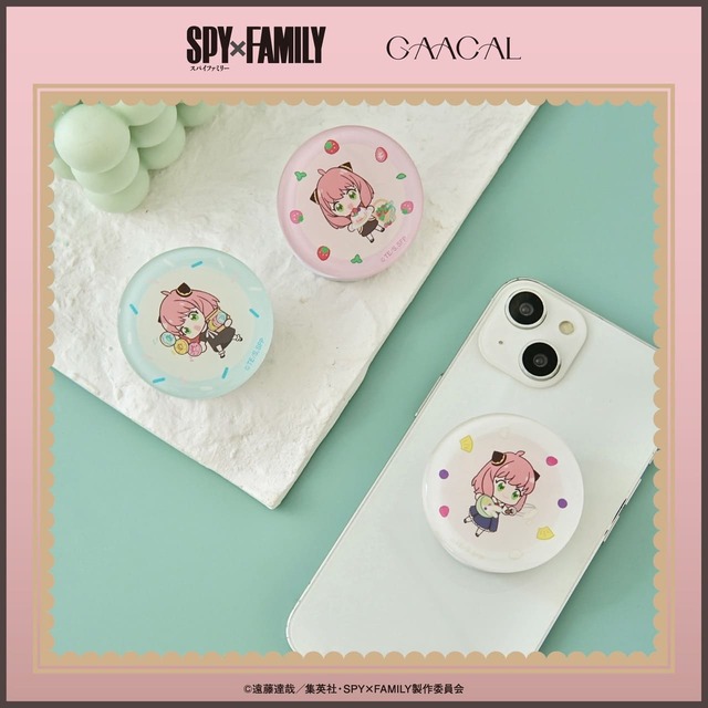 【GAACAL『SPY×FAMILY』コラボ】「TVアニメ『SPY×FAMILY』 GAACAL スマホグリップ(全3種)」980円