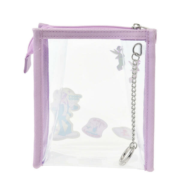 グーフィー＆マックス ポーチ クリア カラビナ付き GOOFY BIRTHDAY 900円