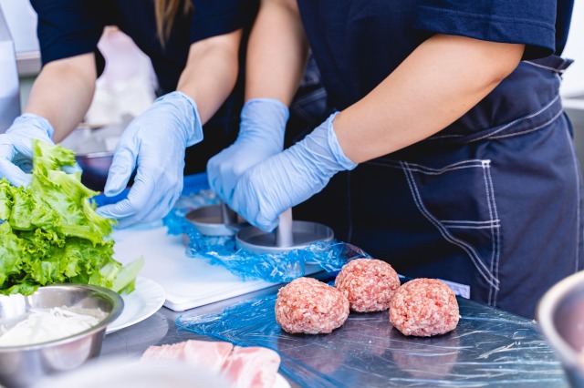 時間内にバーガーを作る！