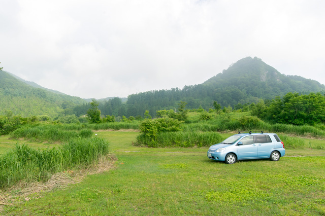 Bエリアの風景｜無印良品「津南キャンプ場」