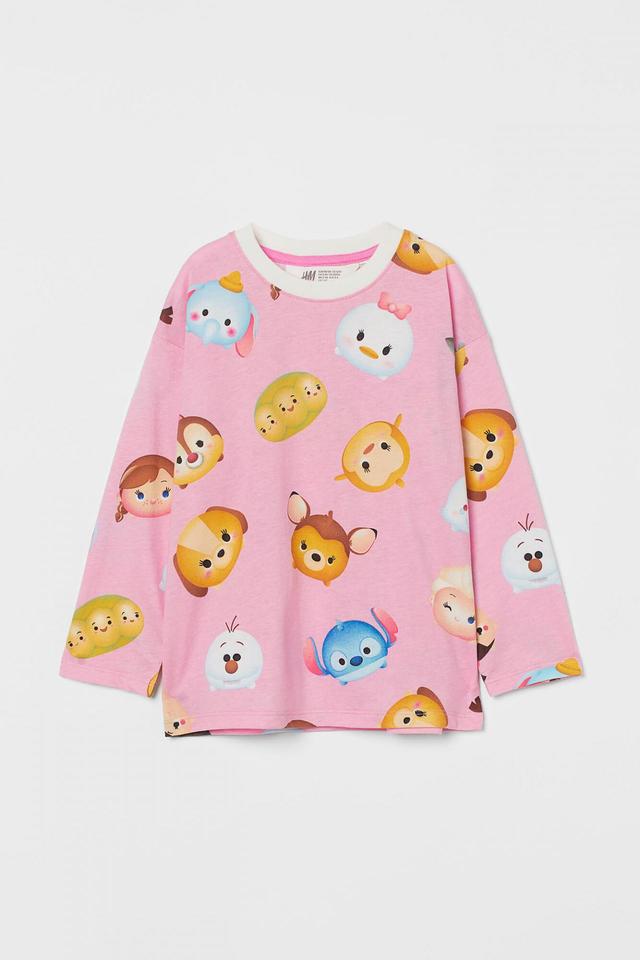 オーバーサイズ デザインジャージートップス¥1,499