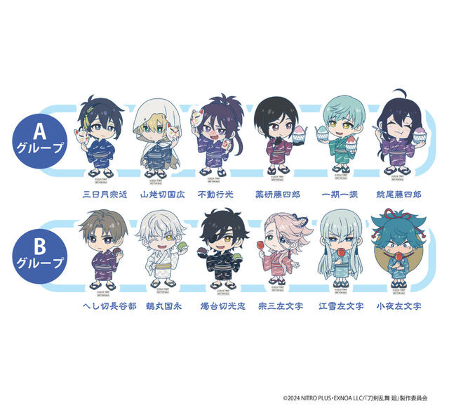 ランダムステッカー【「刀剣乱舞 廻」まつり ~京の軌跡~】