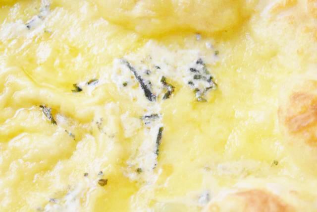 ゴルゴンゾーラもたっぷり。