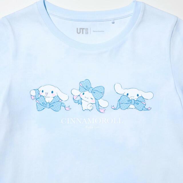 ユニクロ GIRLS サンリオキャラクターズ クロップドUT ¥990
