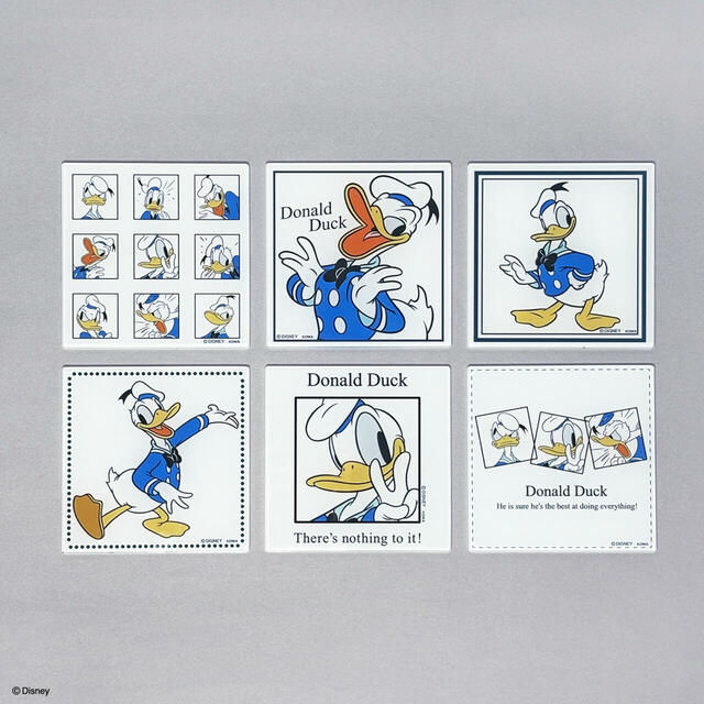 アクリルコースター 各220円※ブラインド商品|キャンドゥオリジナル/ディズニーシリーズ「ドナルドダック」