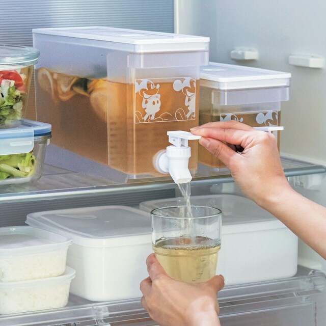 冷蔵庫ドリンクサーバー＜1.8L／2.8L＞「ミッキーマウス」｜￥ 3,990～ 4,490 （税込）