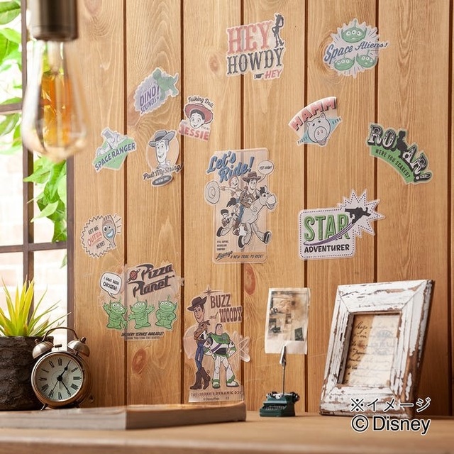 ウォールステッカー トイ・ストーリー ウッド