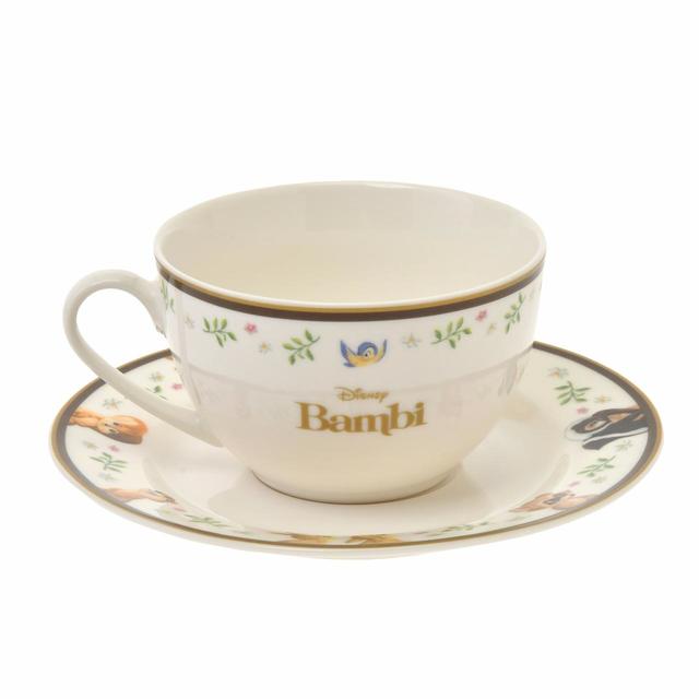 バンビ、とんすけ、フラワー ティーカップ Bambi 80years 2,860円