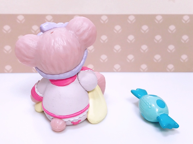 パジャマのオシリにミッキーマウスアイコン