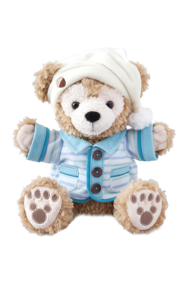 ハンドパペット ¥3,300 ※座った高さ約24cm｜東京ディズニーシー「ダッフィーのオータムスリープオーバー」スペシャルグッズ（2018年8月23日発売）