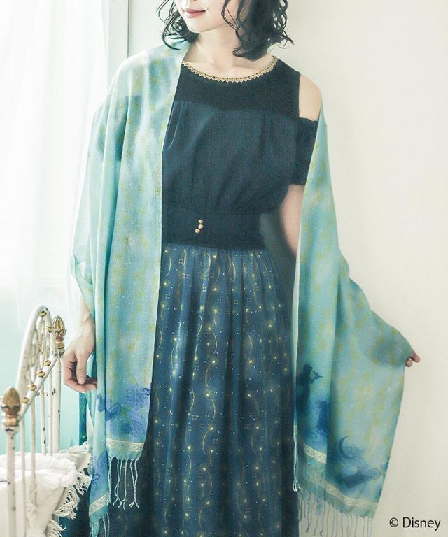 ディズニー　アラジン／ストール 　￥5,390（税込）