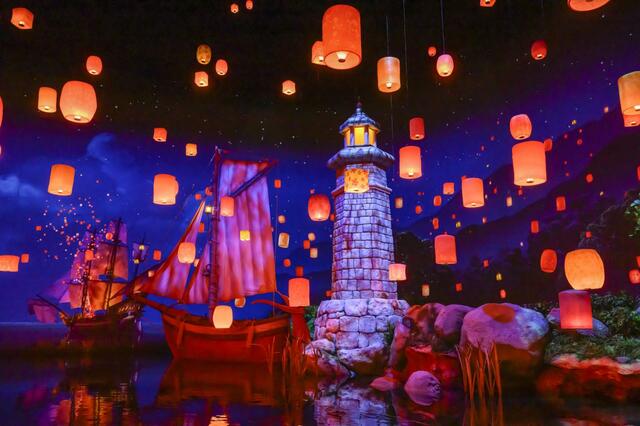 東京ディズニーシー「ファンタジースプリングス」内「ラプンツェルのランタンフェスティバル」
