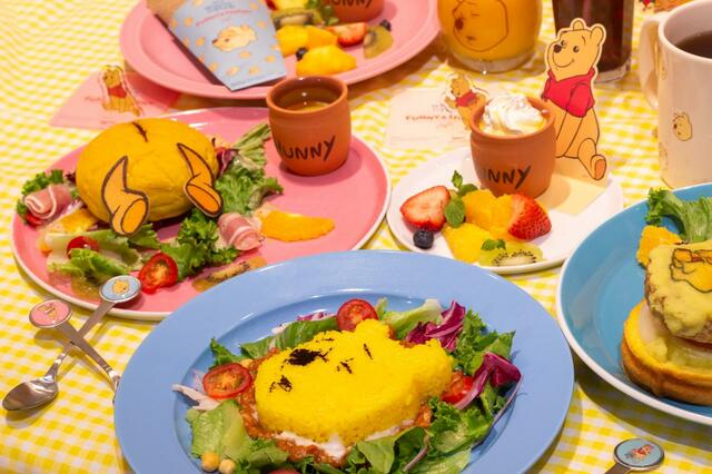 ハッピー？ソイミートタコライス 2,090円｜「くまのプーさん」FUNNY & HUNNY OH MY CAFE