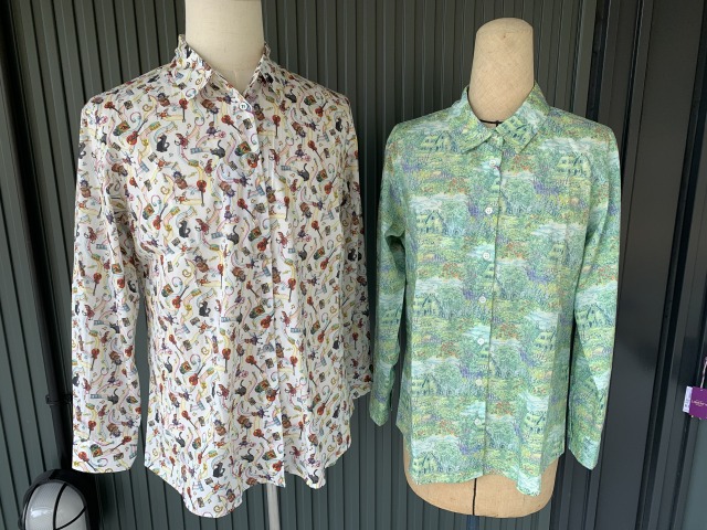 シャツもイギリスのブランド「LIBERTY」との共同開発商品