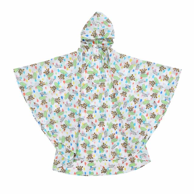ポーチ付きレインポンチョ 4620円