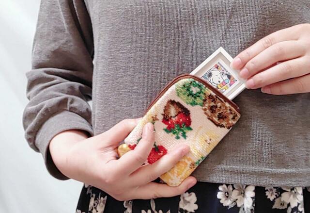 コンパクトサイズなので、持ち運びにも便利