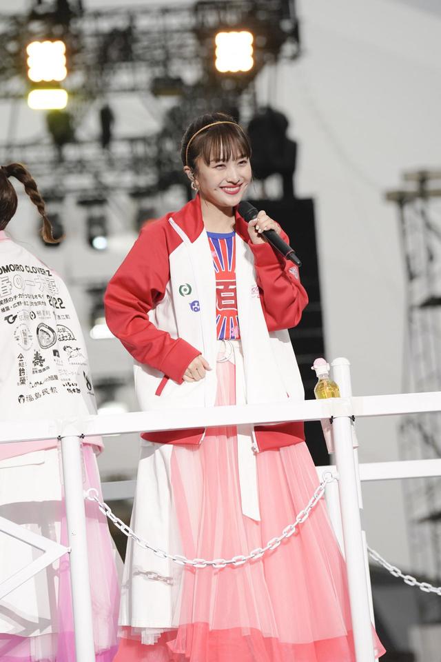 ももいろクローバーZ「ももクロ 春の一大事2022 ~笑顔のチカラ つなげるオモイ in 楢葉・広野・浪江 三町合同大会~」 撮影:上飯坂一