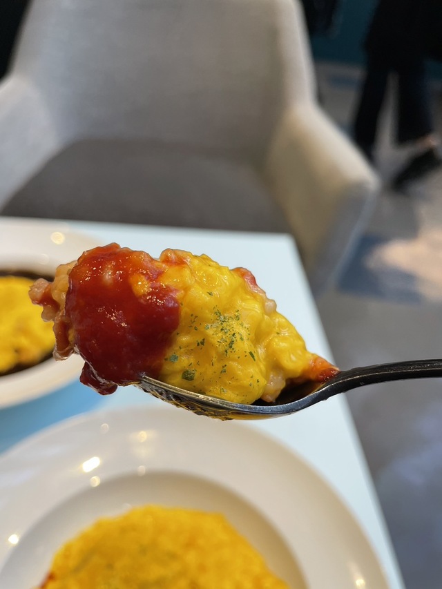 近くから見てもタマゴそのもの