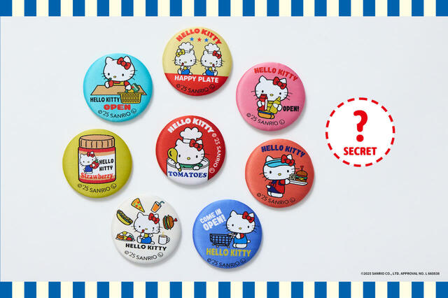 【212 KITCHEN STORE×サンリオ】店舗ではブラインド販売となるマグネット全9種類のコンプリートセットも用意されています◎