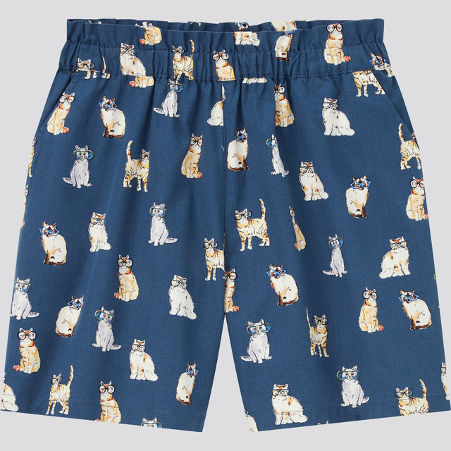 【ユニクロ「UT」×「PAUL ＆ JOE（ポールアンドジョー）」コラボ第二弾アイテム】ショートパンツ　990円