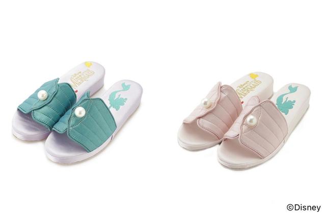 【The Little Meamaid】スリッパ カラー展開:PNK / LAV 価格6,930円(税込)