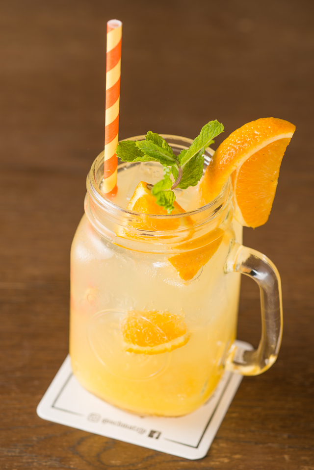 オレンジビネガーソーダ（600円）