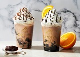 GODIVA cafe_ゴディバ マンスリー シェフズ セレクション「飲むスイーツ コーヒーゼリーinカカオミルク」「飲むスイーツ コーヒーゼリーinカカオオレンジ」