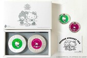 ハローキティ＆マイメロディデザイン缶入り紅茶