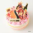 「エヴァンゲリオン」真希波・マリ・イラストリアス オリジナルケーキ ￥6,300 税込