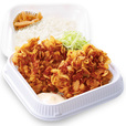 スパイスチキンのコーンフレークカツ弁当　690円＋税